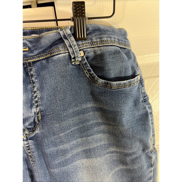 H&H Harmony & Havoc Jeans Women's Size 10 Stretch Cuffed - Picture 4 of 13